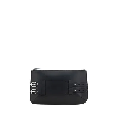 Mm6 Maison Margiela Bracelet Pouch Women's Bag In Black