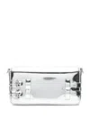 Mm6 Maison Margiela Bracelet Shoulder Bag In Silver