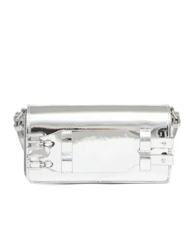 Mm6 Maison Margiela Bracelet Shoulder Bag In White