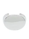 Mm6 Maison Margiela Numbers-motif Cuff Bracelet In White