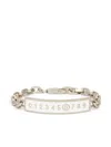 Mm6 Maison Margiela Enamel-logo Bracelet