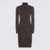 Mm6 Maison Margiela Abiti Marrone In Brown