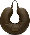 MM6 MAISON MARGIELA ブラウン TRAVEL PILLOW バッグ