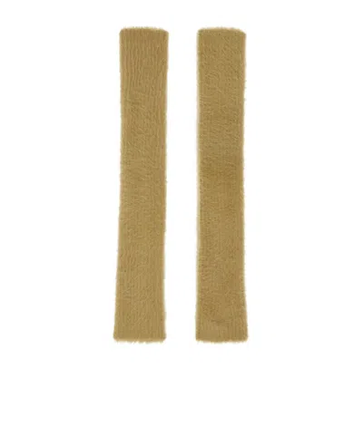 Mm6 Maison Margiela Brushed Sleeve In Green