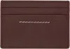 Mm6 Maison Margiela Burgundy Numeric Card Holder
