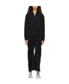 Mm6 Maison Margiela Button-up Jumpsuit In Black