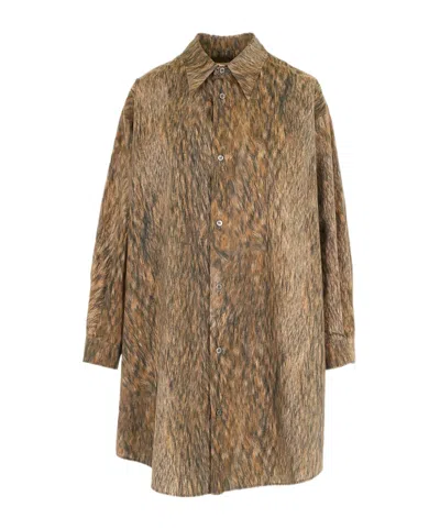 MM6 MAISON MARGIELA BUTTONED SHIRT DRESS