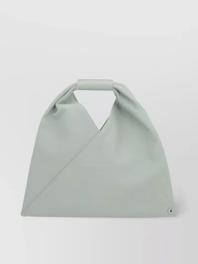 Mm6 Maison Margiela Calfskin Top Handle Tote Bag