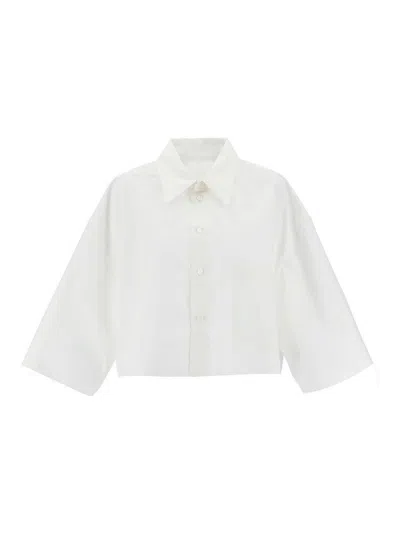 Mm6 Maison Margiela Cropped Shirt