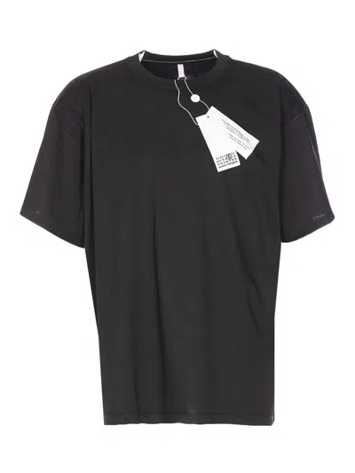 Mm6 Maison Margiela Black And White T-shirt