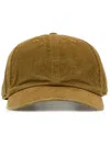 Mm6 Maison Margiela Curved Visor Canvas Baseball Cap In Brown