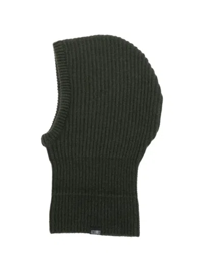 Mm6 Maison Margiela Cappello Balaclava "beanie" In Green