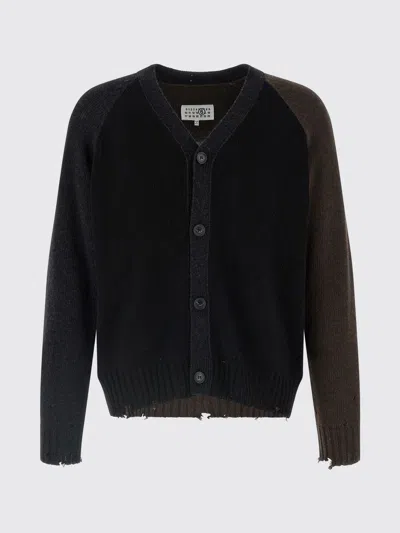 Mm6 Maison Margiela Cardigan Men  In Black