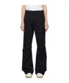 Mm6 Maison Margiela Cargo Straight Trousers In Black