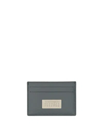 Mm6 Maison Margiela Numeric Card Holder In Grey