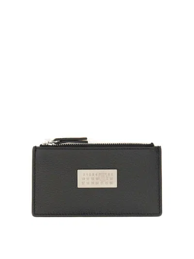 Mm6 Maison Margiela Japanese Wallet 6 In Black