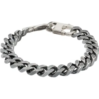 Mm6 Maison Margiela Chain Bracelet In Metallic