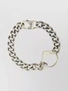 Mm6 Maison Margiela Signet Ring-charm Chain Bracelet