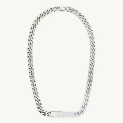 Mm6 Maison Margiela Chain Necklace In Silver