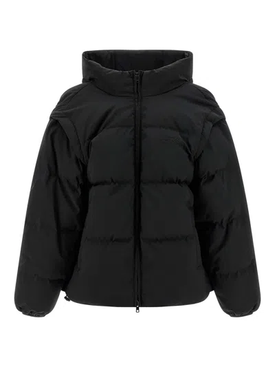 MM6 MAISON MARGIELA CHAQUETA ALCOCHADA - NEGRO