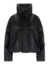 Mm6 Maison Margiela Mm6 By Maison Margiela Oversized Black Sports Jacket With Double-zipper Closure In Black