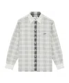 Mm6 Maison Margiela Mm6 By Maison Margiela Plaid Shirt With Classic Collar In Multi