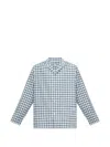 Mm6 Maison Margiela Check-pattern Pajama Top In Multi