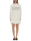 Mm6 Maison Margiela Mm6 By Maison Margiela Chemisier Dress With Print