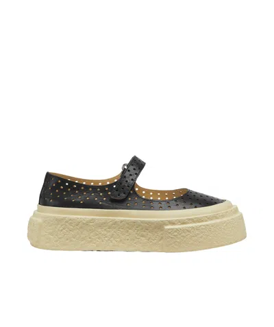 MM6 MAISON MARGIELA MM6 MAISON MARGIELA ROUND-TOE CHUNKY GAMBETTA SHOES