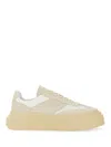Mm6 Maison Margiela Chunky Gambetta Sneakers In Ivory
