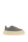 Mm6 Maison Margiela Gray Chunky Gambetta Sneakers In Grey