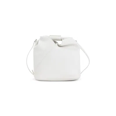 Mm6 Maison Margiela Classic Japanese Crossbody Bag In White