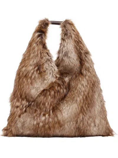 Mm6 Maison Margiela Classic Japanese Handbag In Sand