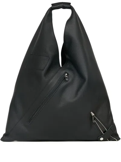 Mm6 Maison Margiela Classic Japanese Handbag In Black
