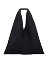 Mm6 Maison Margiela Triangular-shaped Bag With Padded Grip And Metallic Accent