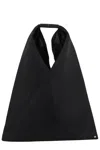 Mm6 Maison Margiela Classic Japanese Triangular Mesh Handbag In Black