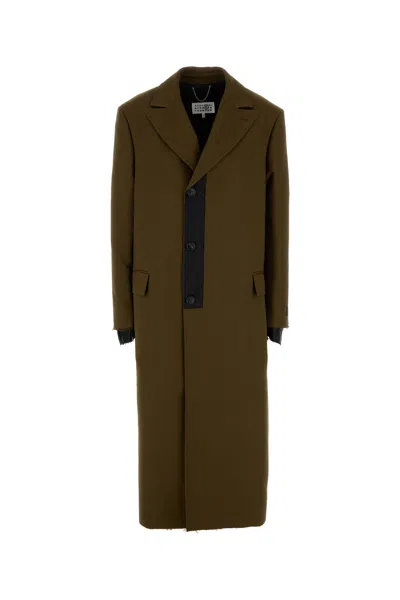 MM6 MAISON MARGIELA MM6 MAISON MARGIELA MUD POLYESTER COAT