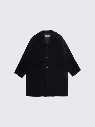 Mm6 Maison Margiela Coat Kids Color Black