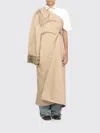 Mm6 Maison Margiela Coat  Woman Color Beige In Brown