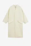 Mm6 Maison Margiela Coat In Neutral