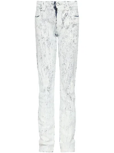MM6 MAISON MARGIELA COATED JEANS