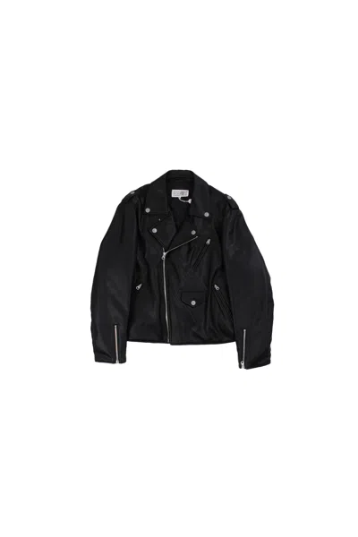 Mm6 Maison Margiela Kids'  Coats Black
