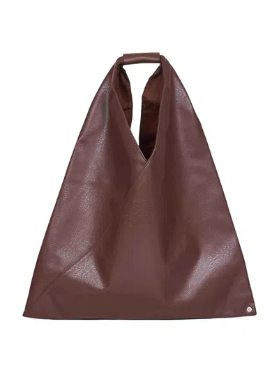 Mm6 Maison Margiela Cocoa Brown Japanese Bag Classic Shoulder Bag<br/>