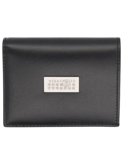 Mm6 Maison Margiela Coin Purse With Logo In Black