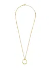 Mm6 Maison Margiela Collana Con Logo In Gold