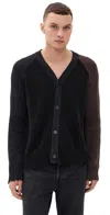Mm6 Maison Margiela Colorblock Cardigan Color Block In Multi