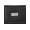 Mm6 Maison Margiela Compact Snap Wallet In Black