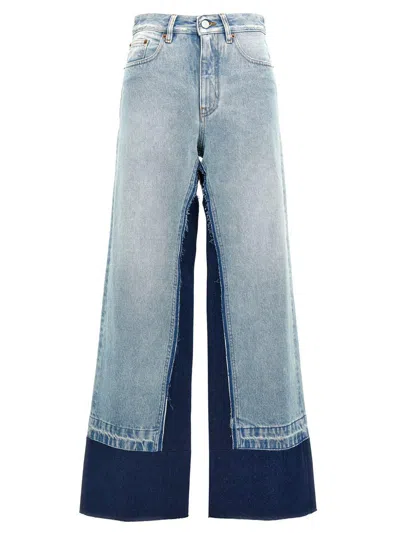 MM6 MAISON MARGIELA MM6 MAISON MARGIELA CONTRAST INSERT JEANS