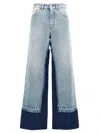 Mm6 Maison Margiela Mm6 By Maison Margiela Contrast Insert Jeans