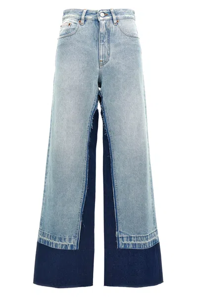 MM6 MAISON MARGIELA MM6 MAISON MARGIELA CONTRAST INSERT JEANS